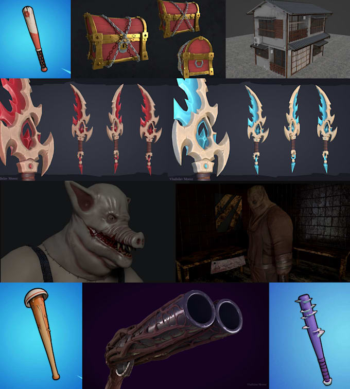 modeling of 3d stylized objects
