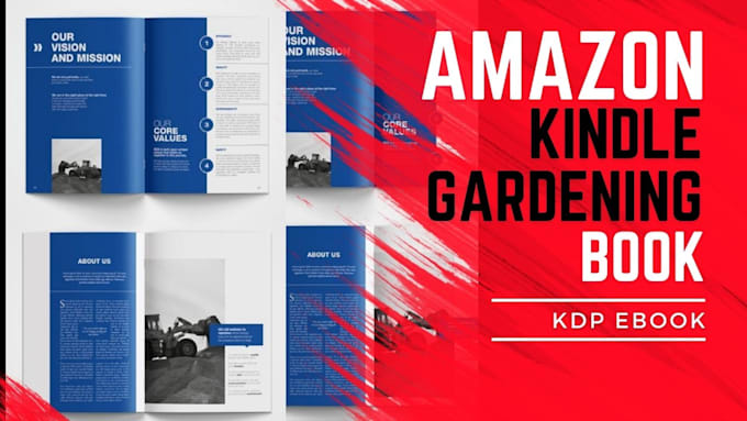 write amazon kindle gardening book gardening ghostwriter KDP ebook
