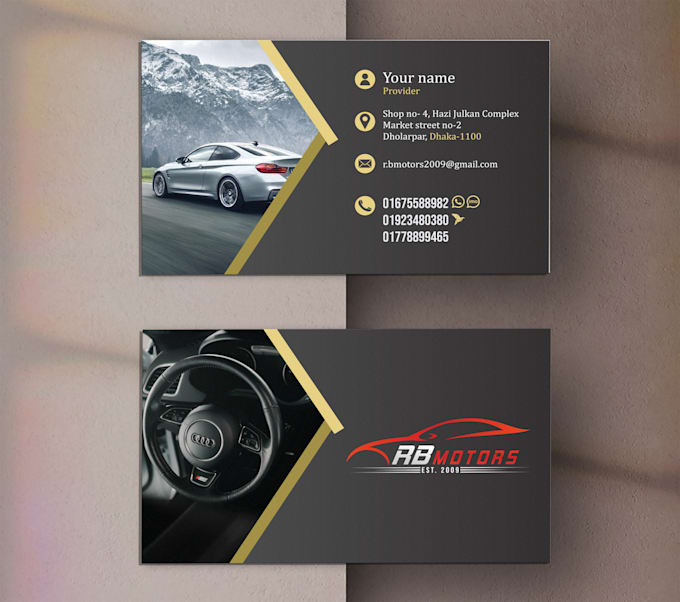 provide professional business card designs
