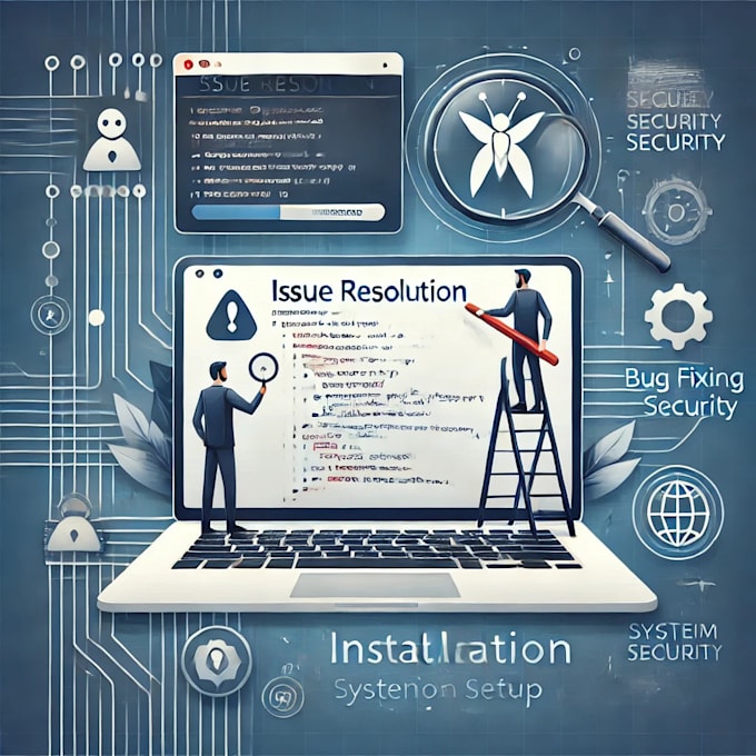 fix issues and professionally install your web application