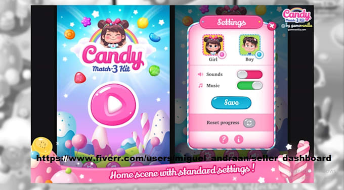 create candy crush 3 mobile game, candy match 3, candy game