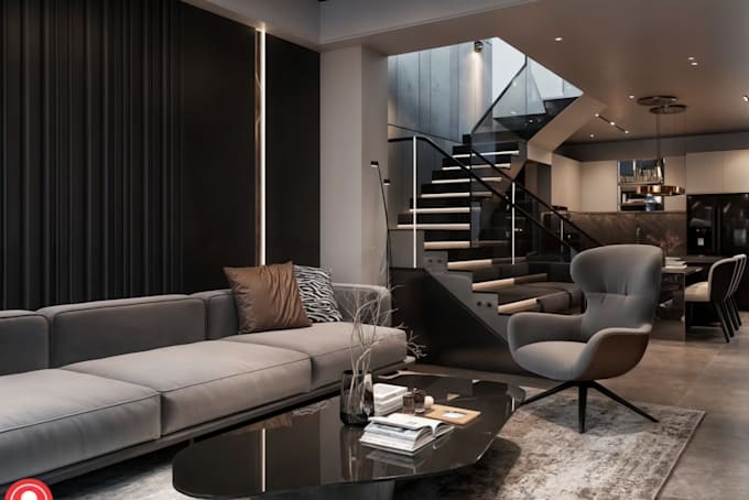 create exterior renderings, interior renderings in sketchup