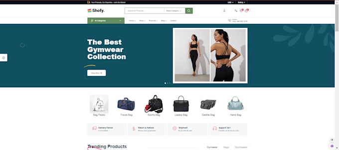 develop and design PHP website