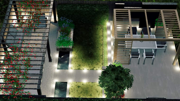 do 3d landscape exterior designs