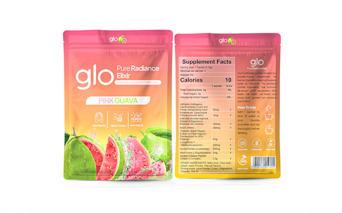 do pouch design, coffee packaging, pouch label with mockup