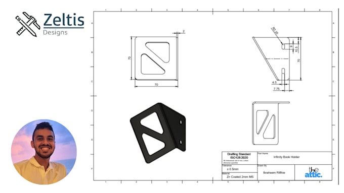 make custom 3d cad and 3d printing for home and office gadgets