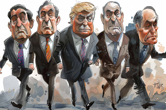 create political and editorial cartoons