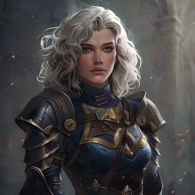 draw dnd character art and dnd character art