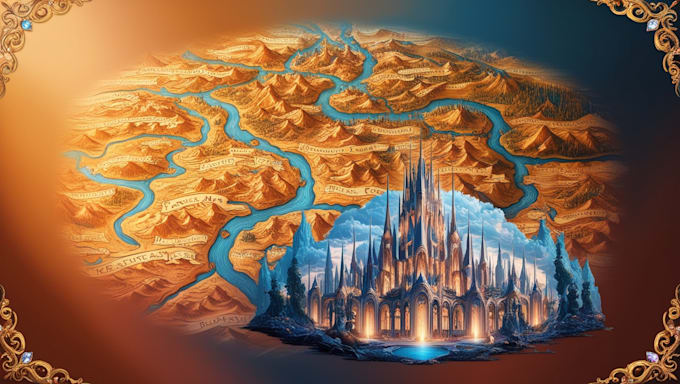 draw fantasy maps and city maps