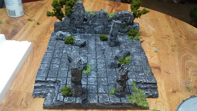 make custom 3d battle maps for dnd
