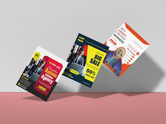 professional flyer design for business and events