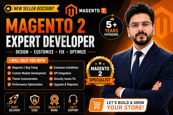 be your magento developer and maintenance expert