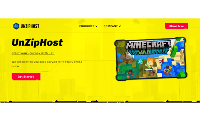 do minecraft website with wordpress and whmcs for you