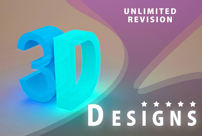 do 3d modelling, product mockups, and 3d rendering