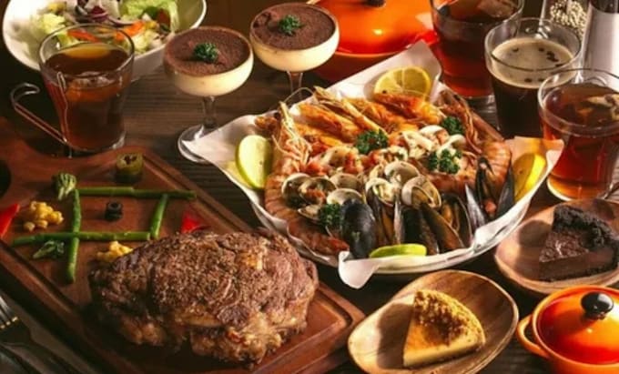 design a professional restaurant website with online booking and menu display