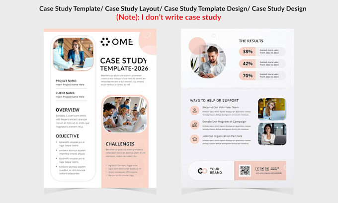 do professional case study template and layout services