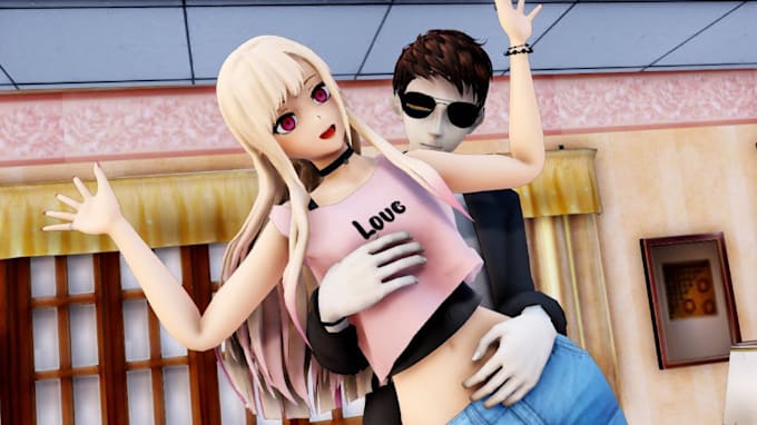design vtuber model high quality live2d model and rigging, mmd, chibidi live2d