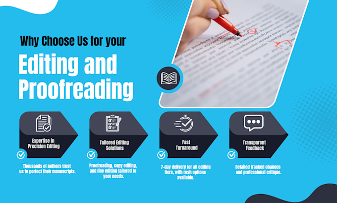 Do proofreading and copy editing services for fiction, and nonfiction ...