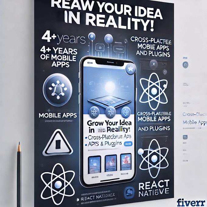 develop mobile app for android and IOS with react native