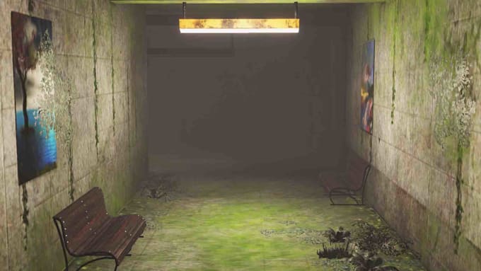 3d environment for game engine