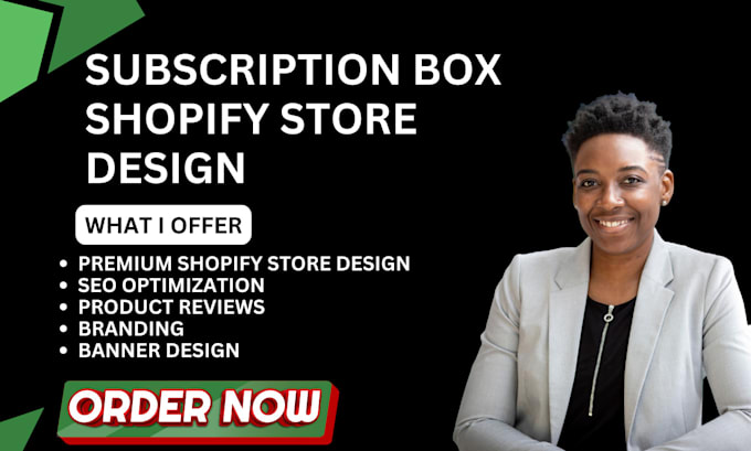 design subscription box shopify store subscription website membership website
