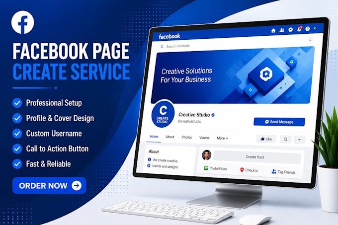 create facebook page strongly