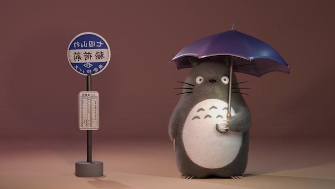 model a 3d character in blender