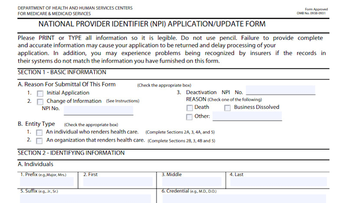 handle your npi, nppes, and caqh registrations
