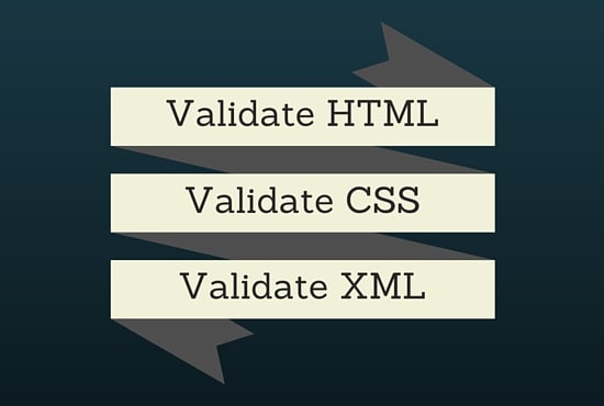 validate your website on w3c standards