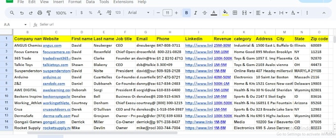 do b2b lead generation, linkedin lead and email list