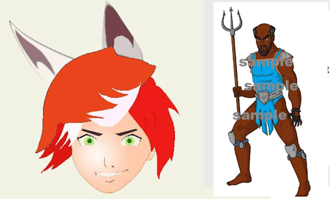 make professional 2d character art and animation for games