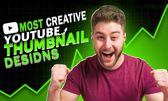 design attractive amazing youtube thumbnail