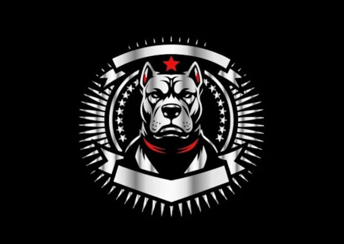 design modern high quality cat , heart and pitbull logo