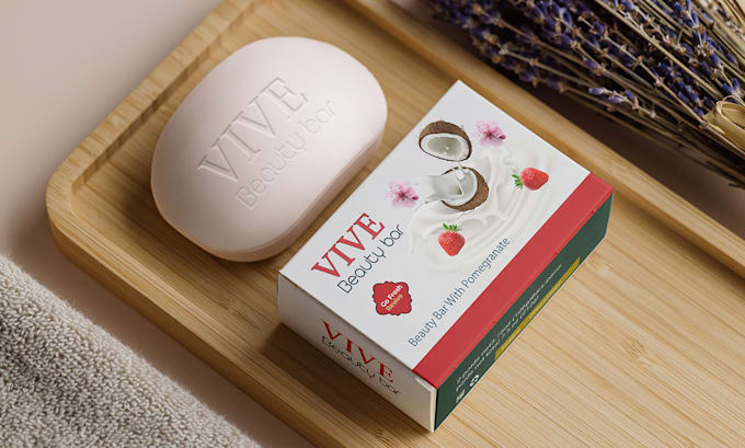create cosmetic box food packaging supplement label design