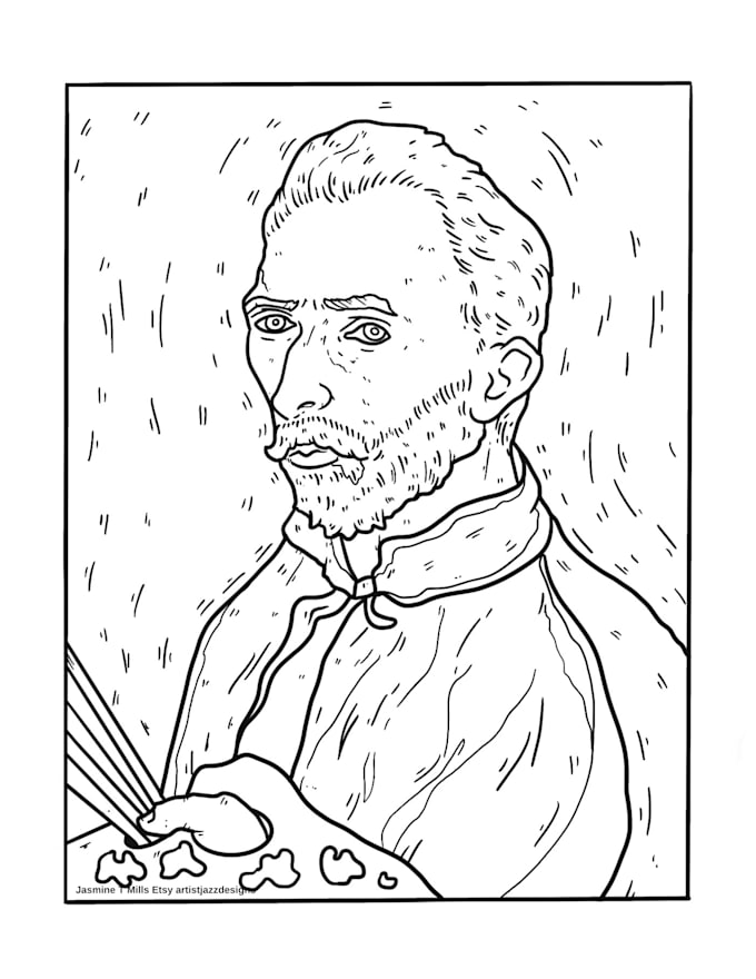 create freehand digital coloring pages for your coloring book