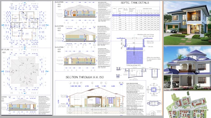 draft city permit for house plans, plot plan, site plan, adu