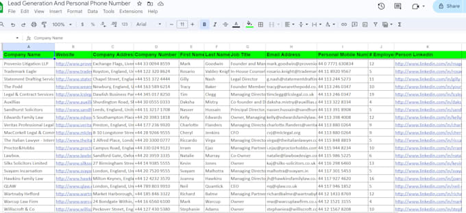 b2b lead generation, data enrichment, direct mobile number