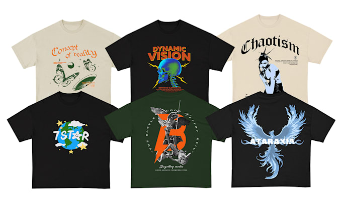design graphic tshirts for you