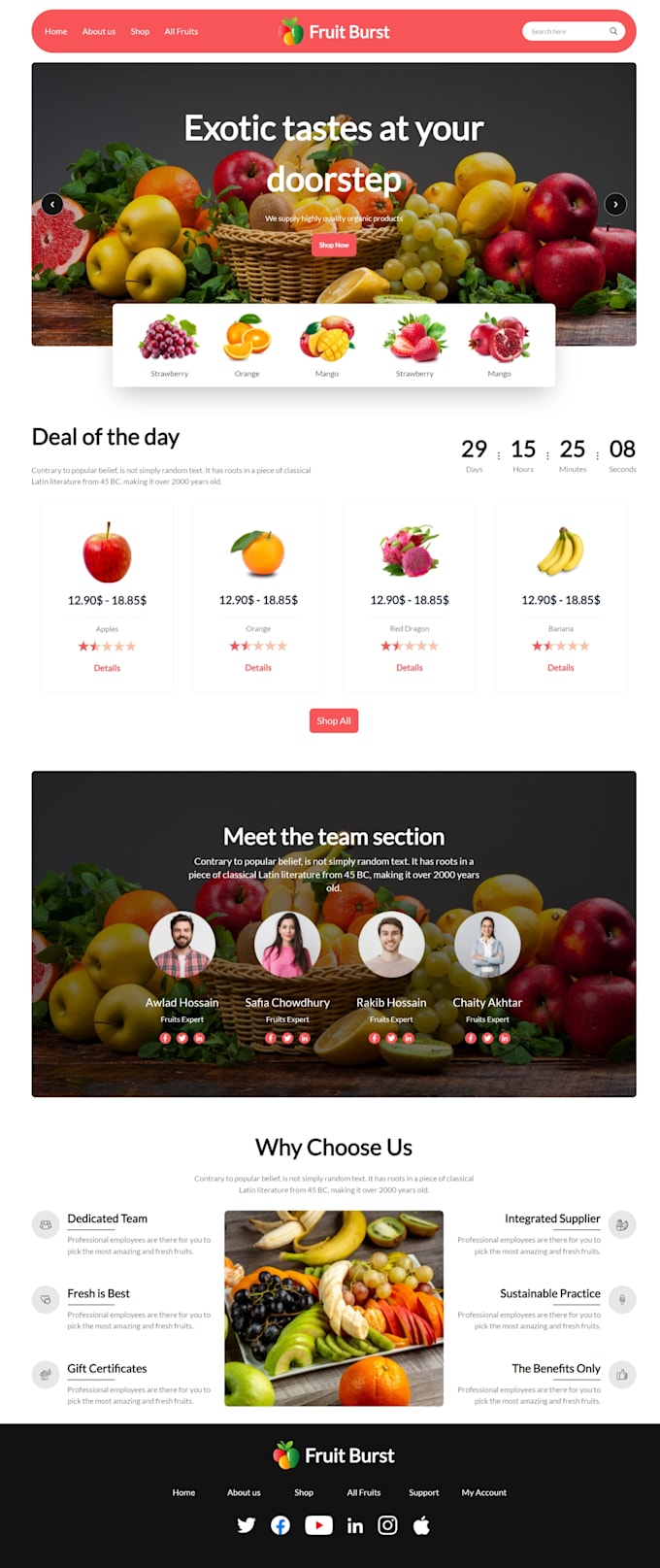 Convert psd, xd, figma, canva to responsive html with tailwind css by ...