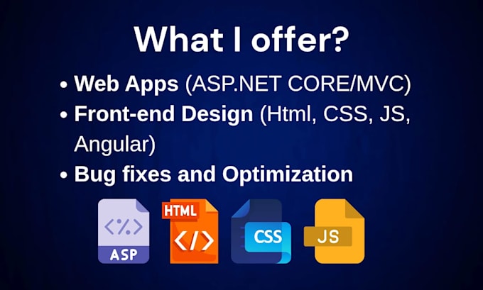 develop a professional app using asp dotnet core and angular