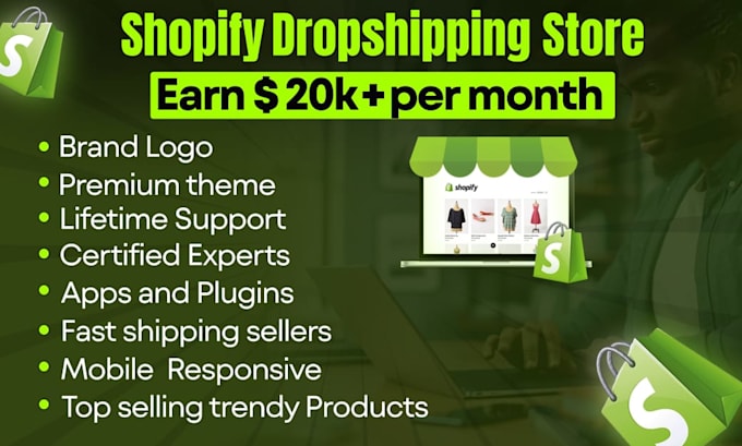 shopify expert create and design shopify store SEO marketing optiimisation