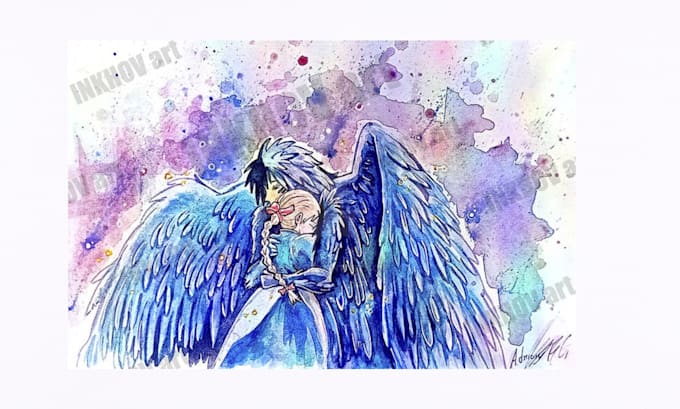 a proffessional traditional painting for you