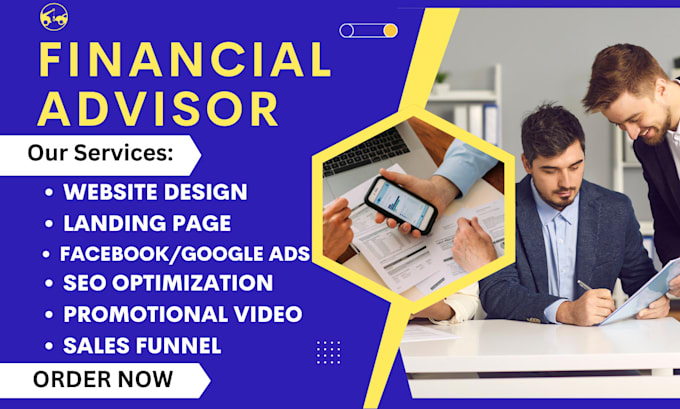 generate financial advisor leads, tax website, tax advisor, finance website