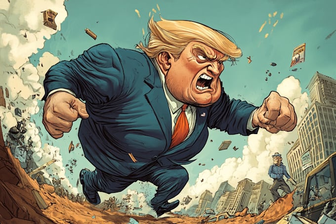 create political and editorial cartoons