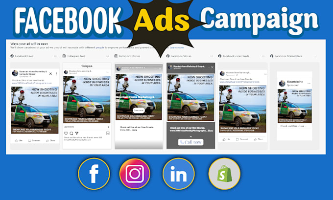 setup facebook and instagram ads campaign, and manager,