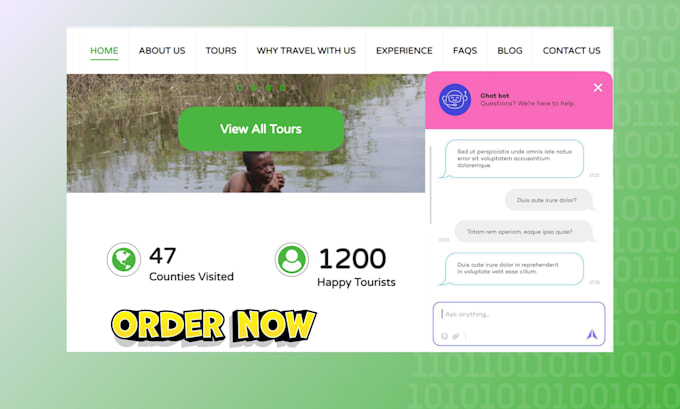 build cruixie custom ai chatbots using openai, botpress, ai website chatbot