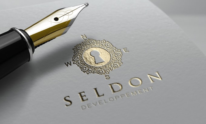 design professional construction and real estate logo