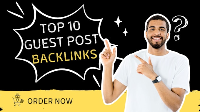 create white hat guest post backlinks on real traffic sites