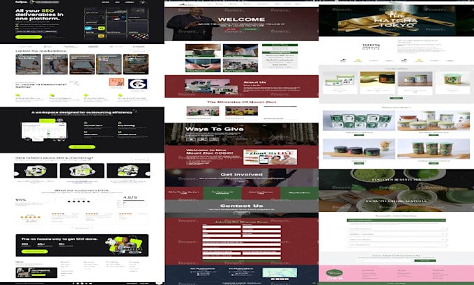 Build wordpress responsive design and website development by ...