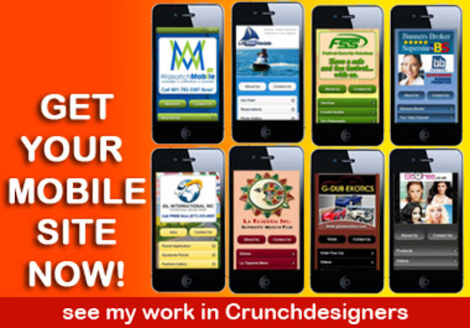 create a Mobile Website for your Company